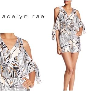 New Adelyn Rae Floral Cold Shoulder Romper!!